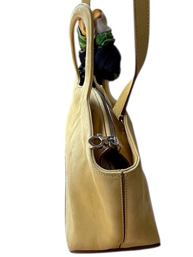 Vintage Salvatore Ferragamo AU-21-3293 Buttergelb Nubukleder Geldbörse Selten - Bild 7 von 19