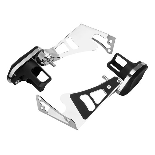Adjustable Passenger Armrest w/ Cup Holder For Harley Touring 1997-2013 Tour-Pak - Picture 13 of 19
