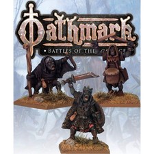 Oathmark | Goblin King, Wizard, Musician Two | 28mm Metal Blister Pack