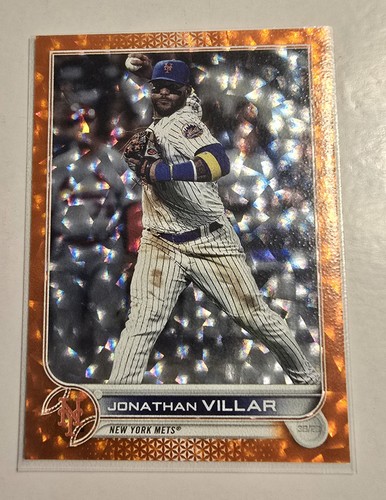 2022 Topps Series 2 - Jonathan Villar #532 Orange Foilboard /299 - Picture 1 of 3