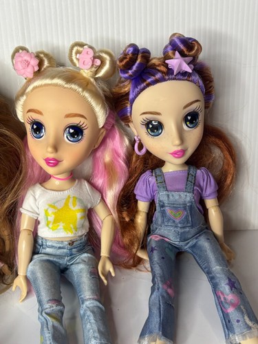 LOTE 3 Muñecas de Moda Brianna Daisy Ivy Tipo B 12" Eco Reciclado Plástico Articulado - Imagen 4 de 8