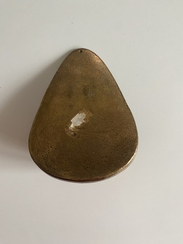 Weihwasserkessel Bronze Kunsthandwerk charismatisch modern 9x6x6 cm 220g - Bild 4 von 4