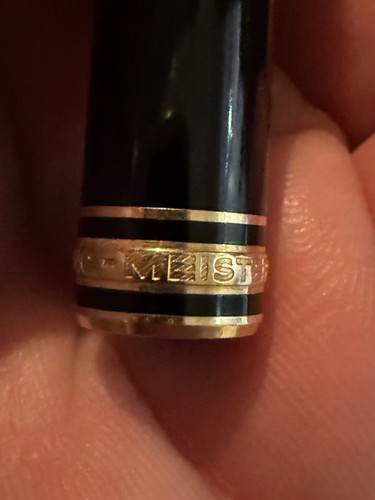 Vintage MONT BLANC Meisterstuck FOUNTAIN PEN 585 14k 4810 Black - 第 18/23 張圖片
