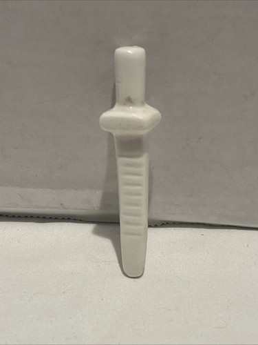 Vintage Benihana Japanese Ninja Warrior Kneeling Ceramic White Tiki Mug - Picture 10 of 11
