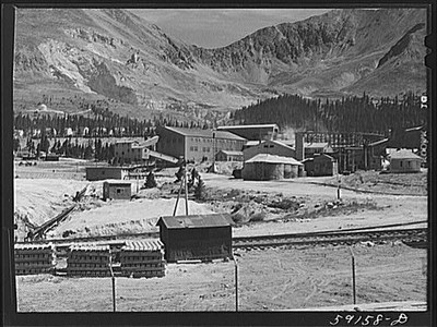 Photo:Climax Colorado Lake County 1941 Molybdenum Company Mine FSA