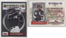 2020 Topps Finest Flashbacks Luis Robert #59 Rookie RC