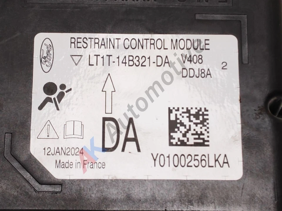 Ford Transit Connect MK2 19-24 Facelift Airbag ECU Control Module LT1T-14B321-DA - Image 4 of 4