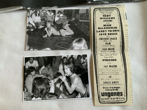 Stooges Have Some Fun Live @ Ungano’s CD Booklet Inserts Free Shipping Iggy Pop - Imagen 12 de 19