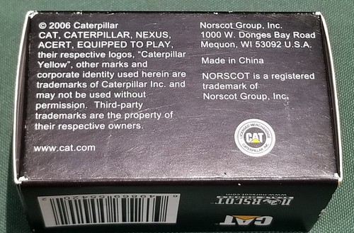 Construction Minis CAT 315CL Bagger Norscot Scale Models - Bild 6 von 7