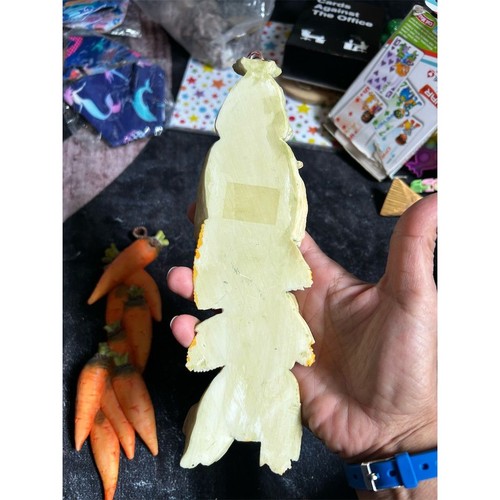 Vintage Ceramic 3D Vegetable Wall Plaque Carrots & Corn Farmhouse Decor - Picture 10 of 10