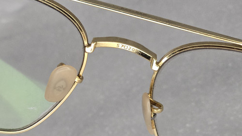 Marco RAY BAN RB3707 001 51 dorado marrón degradado unisex 57 mm solamente - Imagen 4 de 13