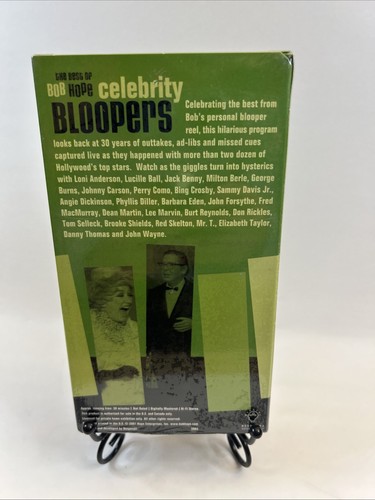 The Best of Bob Hope - Celebrity Bloopers (VHS, 2001) Neu & Versiegelt! - Bild 2 von 2
