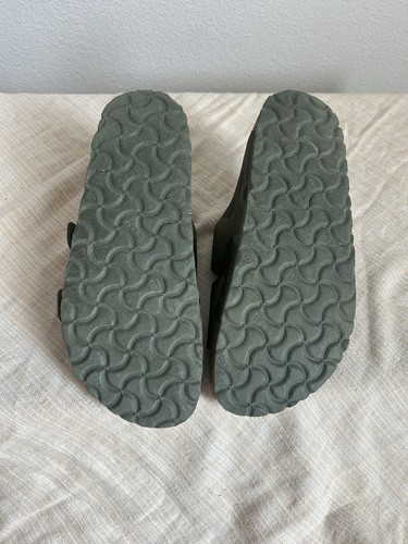 Women’s Birkenstock Sandals Arizona Birko-Flor 36 N Desert Soil Camo Green - Picture 10 of 11