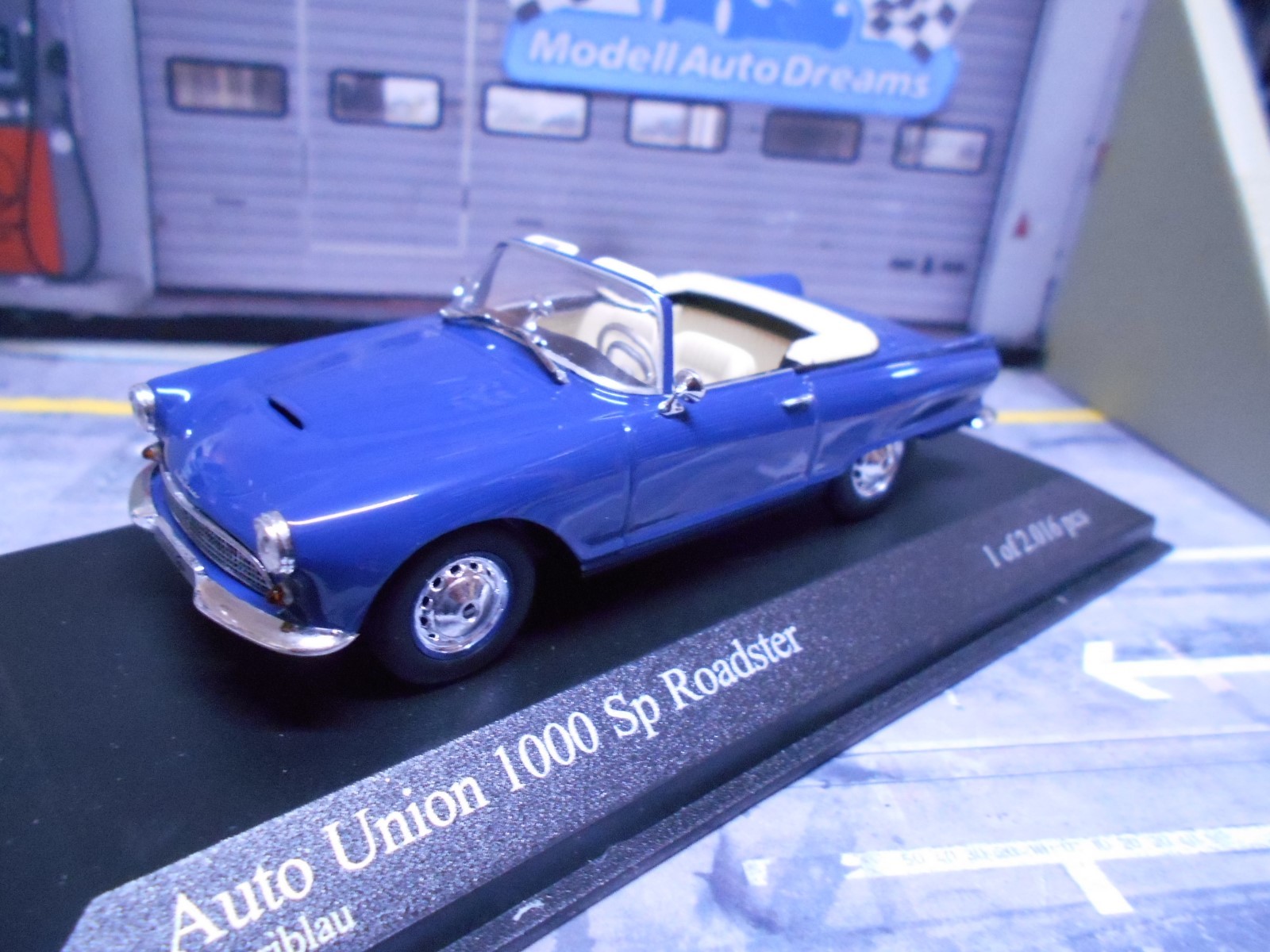 DKW AUDI AUTO UNION 1000SP 1000 Sp Roadster Cabrio blue 1958 Minichamps 1 43 DKW AUDI AUTO UNION 1000SP 1000 Sp Roadster Cabrio blue 1958 Minichamps 1 43