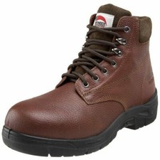 Avenger Men's Steel Toe Boot, Brown, A7211