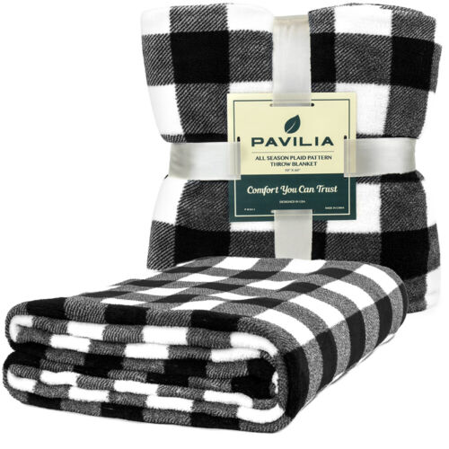 Holiday Christmas Theme Fleece Throw Blanket Sofa Couch Soft Winter Cabin Print - Picture 75 of 90