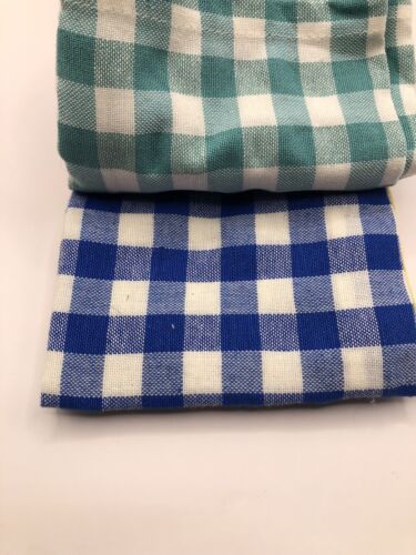 Nuevo con etiquetas Juego de 4 servilletas de tela de gingham para mujer The Pioneer 18x18 - Imagen 3 de 7