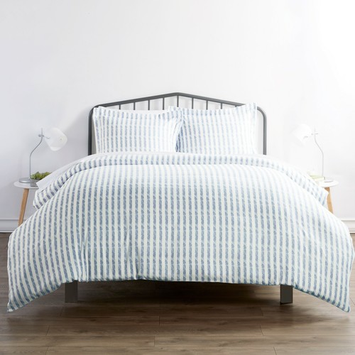3PC Duvet Cover Set Rugged Stripes with Matching Shams By Kaycie Gray Fashion - Picture 39 of 45