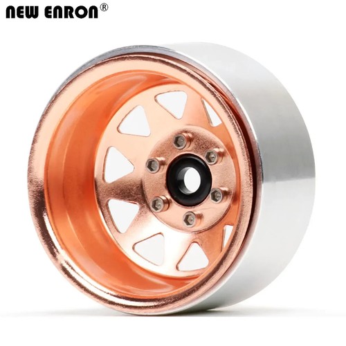 1/10 1.9inch Beadlock Wheel Rim Negative offset -8.9mm Metal for RC Crawler Car - Picture 4 of 30