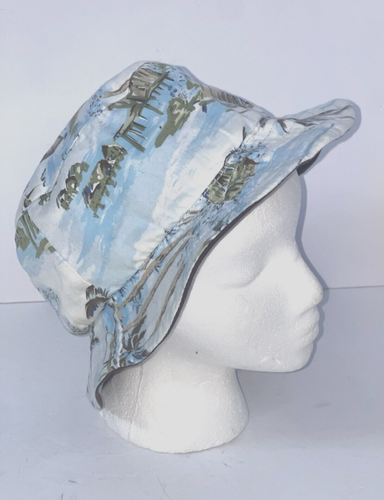Bucket Hat Billabong Reversible Skate Surf Beach Fish Camp Hike Unisex -One Size - Picture 6 of 9