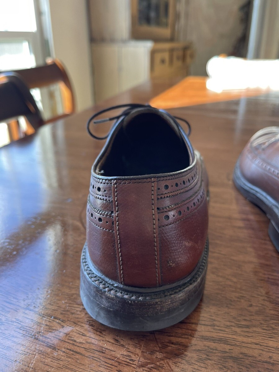 Cordwainer Wright Wing Tip Oxford 9.5 D Men’s Brown Leather Dress Shoes Cordwainer Wright Wing Tip Oxford 9.5 D Men main image 4