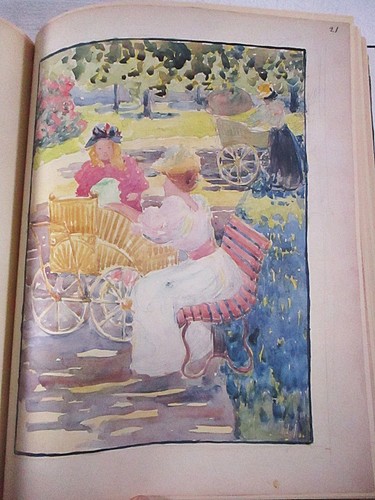 MAURICE PRENDERGAST "GROßES BOSTON PUBLIC GARDEN SKIZZENBUCH" MIT SCHUBER 1987 - Bild 21 von 24