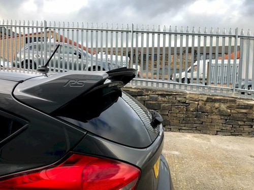 Spoiler Wing Extension V2 Maxton Design Gloss Black For Ford Focus 3 Rs - Picture 7 of 10