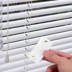 12 Pcs PVC Horizontal Blind Slats Repair Tabs Replacement Blinds Parts Window