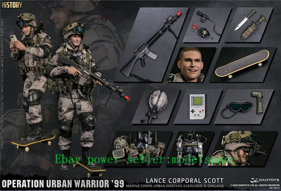 DAMTOYS 1/6 Marine Corps Exercise Sergeant Major Cruise