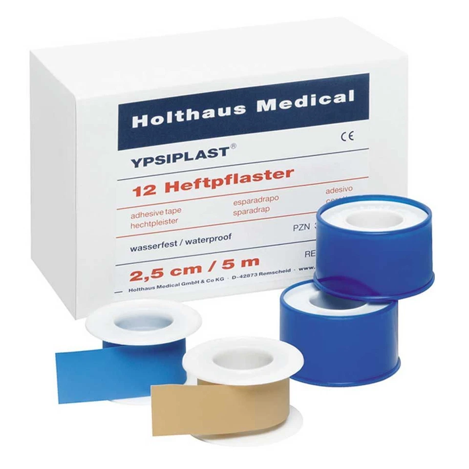 YPSIPLAST® Heftpflaster Rollenpflaster Pflaster Wundpflaster wasserfest 2,5cmx5m - Bild 1 von 1