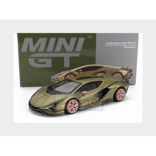 1:64 TRUESCALE Lamborghini Sian Fkp 37 Hybrid 2020 Green MGT00529-L - Foto 2 di 2