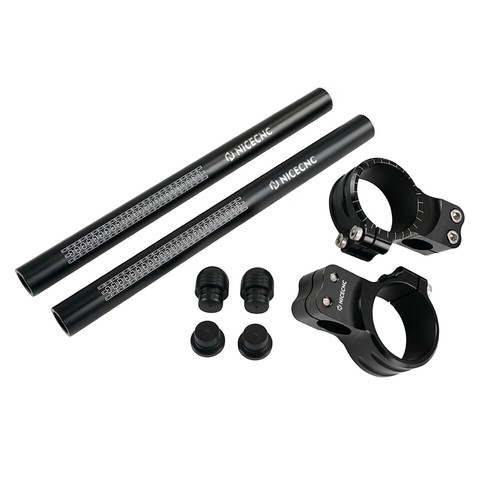 7 Degree Clip-On Handlebars For Honda CBR1000RR CBR929RR CBR954RR fit 50mm Forks - Picture 5 of 9