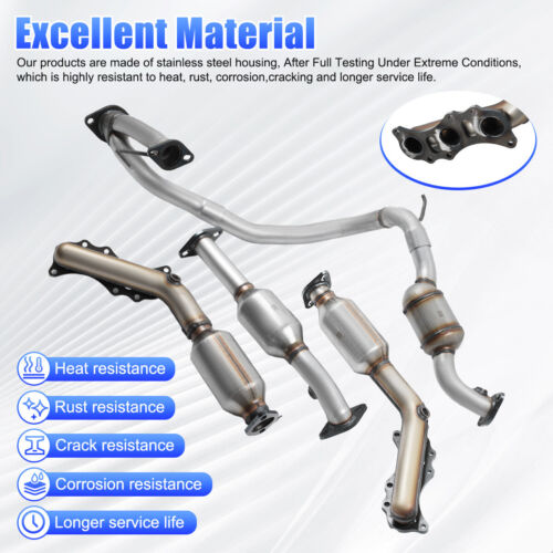 Catalytic Converter For Toyota Tacoma V6 4.0L 2005-2011 4WD- OBD II/EPA Approved - Picture 2 of 14