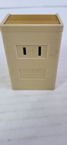 Franzus Convertitore Elettrico Estero Modello 1600 Converte 220/240 AC a 110/120 - Foto 3 di 7