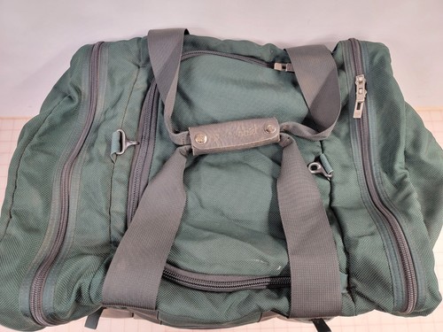 Patagonia 90s Made In USA 2WAY Bag Shoulder Boston Bag Vintage Green Style 47975 - Picture 5 of 11