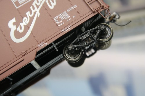PROTO 2000 HO SCALE #8407 CB & Q 48047 50' AUTOMOBILE BOX CAR! PLEASE READ! - Picture 18 of 22