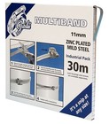 Jubilee Multiband Mild Steel 11mm 30m Pack Clip Clamp MB1702