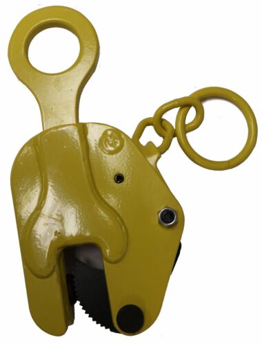 V-Lift Morsetto Sollevamento Piastra Verticale Industriale Acciaio 2204 Lbs WLL con Serratura - Foto 2 di 2