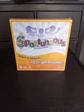 Spontuneous -The Song Game! - Yellow. NEW FACTORY SEALED.