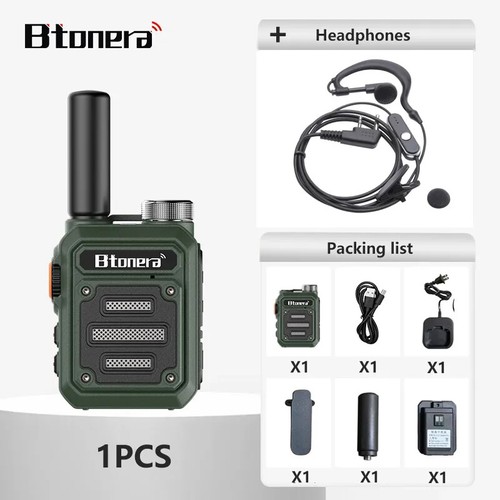 Walkie Talkie PMR 446 USB Portable Two-way Radio Dual PTT Walkie-talkies Radio - Picture 32 of 32