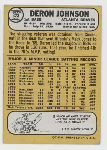 Set builders: 1968 Topps 300-399 VG/EX & better, FREE shipping - Picture 63 of 323