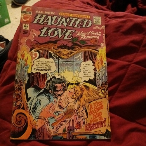 Haunted Love #1 Charlton 1973 Tales of Gothic Romance Bronze Age Horror Comics