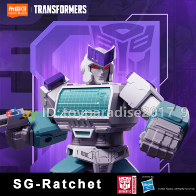 SG-Ratchet Transformers G1 Model Action Figure 4 in. Blokees Toy Model Kit Gift