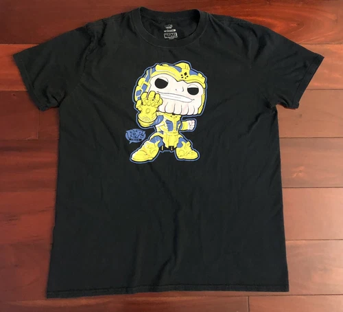 Marvel Funko POP! Thanos Graphic 100% Cotton Tee T-shirt Sz M
