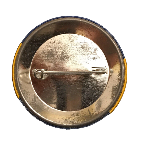 Delaware McDonald's Bye VMI Virginia Pin Says Trample Temple Button Lot 52mm - Picture 5 of 9