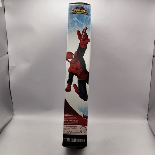 Spider-Man Titan Hero Series Ultimate Spiderman 12" Figure Blue Web Warriors - Picture 4 of 7