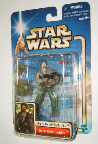 Star Wars Modellino Il Ritorno dello Jedi ENDOR REBEL SOLDATO #33 Nuovo con scatola - Foto 3 di 5
