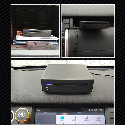 Externer Universal CD Player für Auto Auto Radios tragbarer CD Player mit USB - Bild 2 von 9