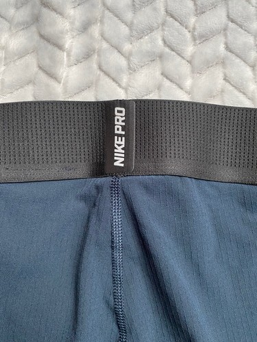 Nike Pro Tech Pack Kompressionshose Gr. 2XL XXL Navy Blau Schwarz Running - Bild 5 von 5