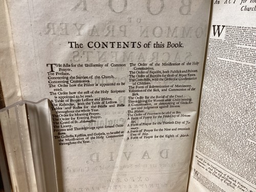 1712 The Book Of Common Prayer - Oxford University Edition - Marginalia & More - Picture 5 of 13